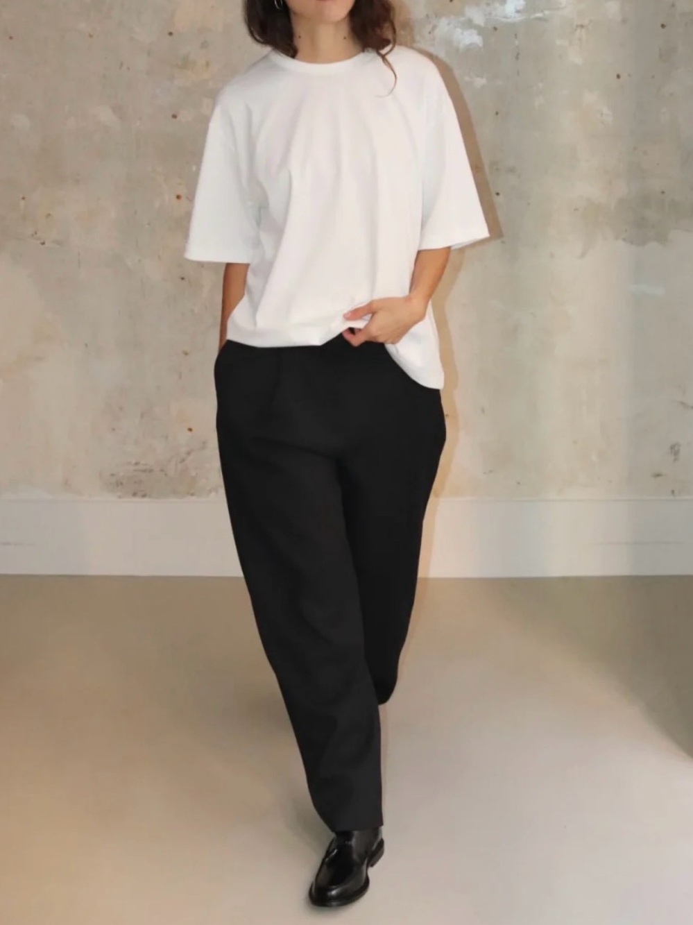 Studio Nicholson Lee Minimalist White Cotton Boxy Crewneck T-shirt 00 XS/S NWOT